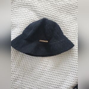 Steve Madden Black Bucket Hat